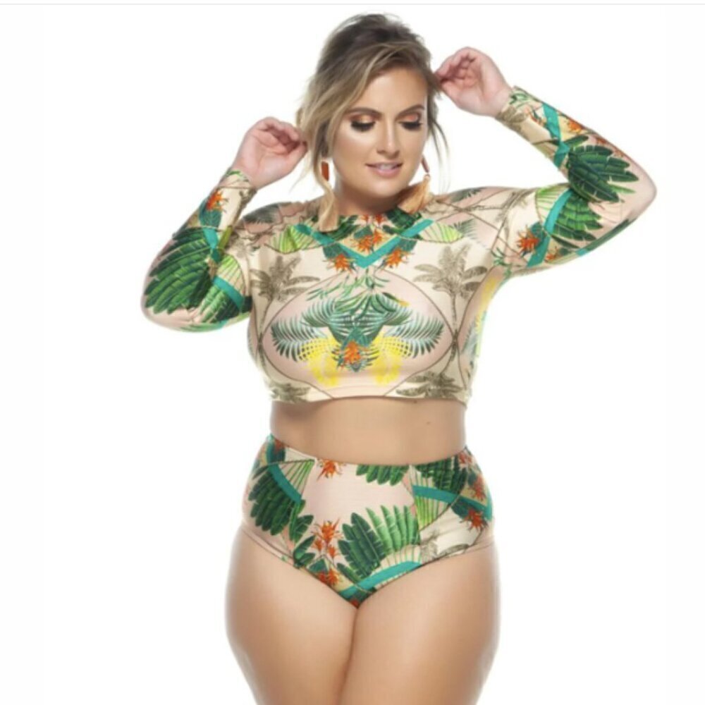 Lehona Oasis Hot Pant High Waist Bikini Bottom